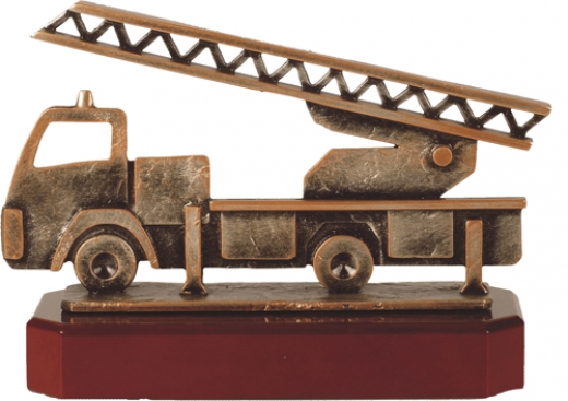 Brandweerwagen Metaalbeeld BEL264